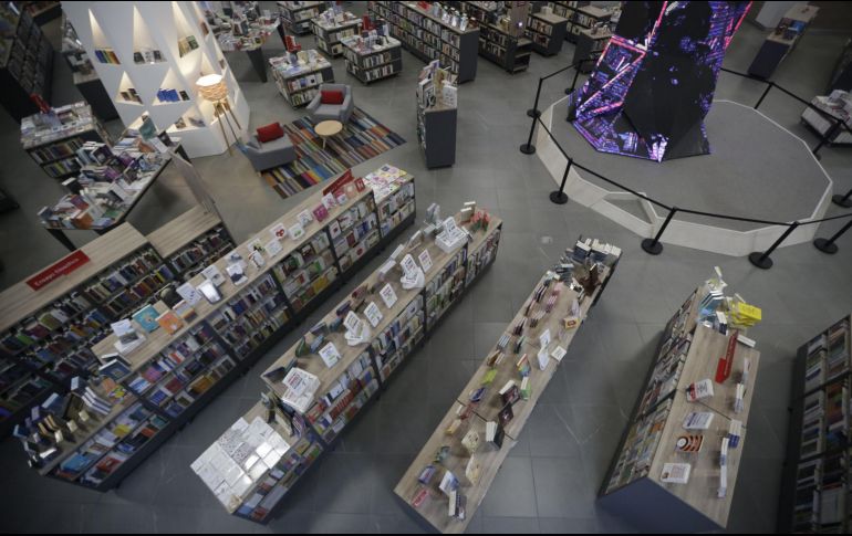 Librería Carlos Fuentes. Este espacio es sede de diversas actividades del programa Guadalajara, Capital Mundial del Libro. EL INFORMADOR/Archivo