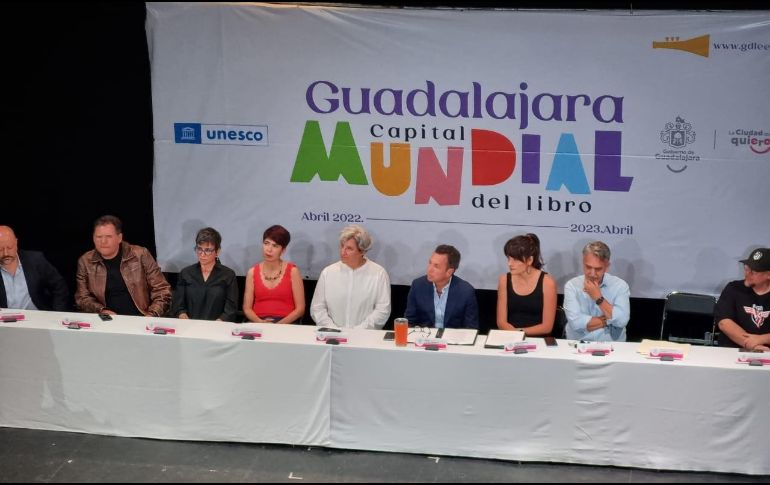 Martín Solares, gerente del Ayuntamiento de Guadalajara de la Capital Mundial del Libro, llamó a invertir en el futuro de la literatura a través de experiencias como estas. EL INFORMADOR / E. Esparza