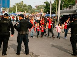 El comisario Juan Pablo Hernández González destacó el buen comportamiento de La Fiel. EL INFORMADOR/G. Gallo