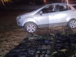 Aseguran armas de grueso calibre, droga, chalecos y cartuchos en Tizapán el Alto