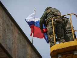 El objetivo de las tropas rusas es conquistar la totalidad del Donbás. EFE/A. Guerra