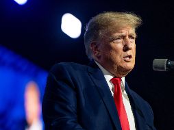 En su discurso, Trump arremetió contra los demócratas por 