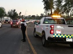 Habrá cierres a la circulación por el recorrido de la carrera atlética el domingo. ESPECIAL
