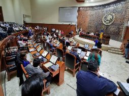 El pleno del Congreso estatal avaló realizar un diagnóstico de la plantilla laboral y nómina del Poder Legislativo local. EL INFORMADOR/R. Rivas