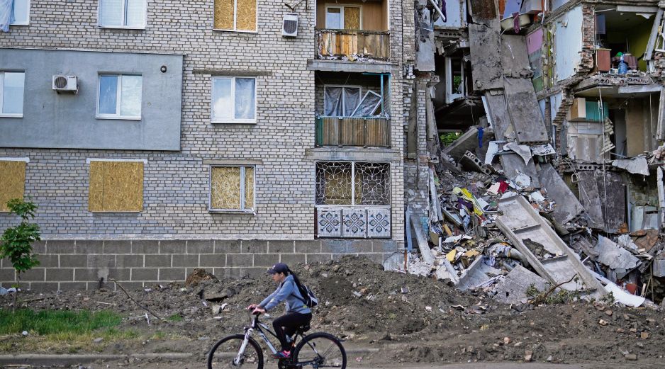 La zona este de Ucrania es la más afectada por la invasión y donde Rusia ya tiene casi en su totalidad el control. AP
