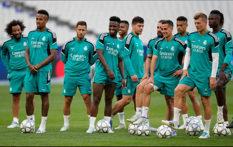 La plantilla merengue está plagada de estrellas en todas sus líneas para la final de este día. AP/M. Fernández
