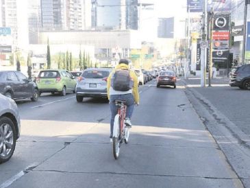 Según datos del Gobierno de Jalisco "actualmente se cuenta con 187 kilómetros de infraestructura ciclista y 116 kilómetros de carriles prioridad". ESPECIAL