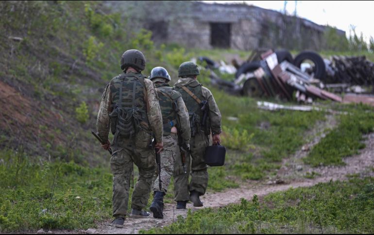 Este sábado, Rusia intensificó la ofensiva en la región del Donbás, en el este de Ucrania. EFE / ARCHIVO
