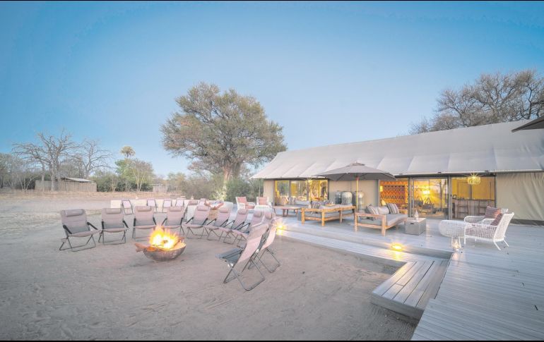 Safari con estilo. Los espacios de descanso garantizan una comodidad absoluta. ESPECIAL