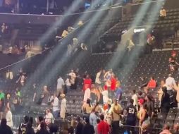 Una decena de personas resultaron heridas leves y fueron atendidas en hospitales de la zona después de que varios ruidos fuesen confundidos por disparos. ESPECIAL