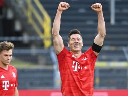 Robert Lewandowski ha anotado 312 goles en 384 partidos de la Bundesliga con el Bayern Múnich y su ex club Borussia Dortmund. AFP / ARCHIVO