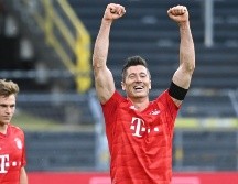 Robert Lewandowski ha anotado 312 goles en 384 partidos de la Bundesliga con el Bayern Múnich y su ex club Borussia Dortmund. AFP / ARCHIVO