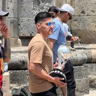 Atlas: Así llegaron los jugadores rojinegros a la Catedral para agradecer bicampeonato