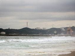 Vista general de las playas deSalina Cruz, una de las zonas que se encuentra en alerta máxima por el paso de 