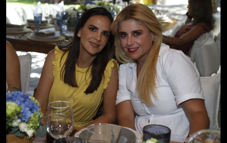 Ale Zarate y Regina Campos Levin. GENTE BIEN JALISCO/Claudio Jimeno