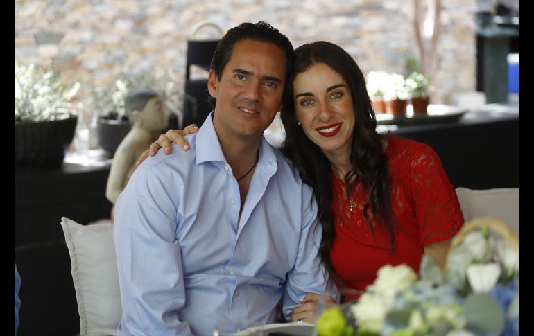Fernando Amescua y Daniella Cabrera. GENTE BIEN JALISCO/Claudio Jimeno