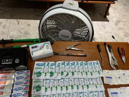 El detenido se habría robado un ventilador y herramientas odontológicas. ESPECIAL