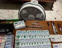 El detenido se habría robado un ventilador y herramientas odontológicas. ESPECIAL