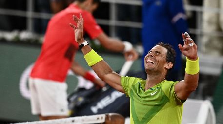Con su triunfo sobre Djokovic, Rafa Nadal llega a 110 victorias en París. AFP/C. Archambault