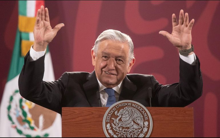López Obrador defendió el subsidio al indicar que eso permite controlar la inflación. EFE / I. Esquivel