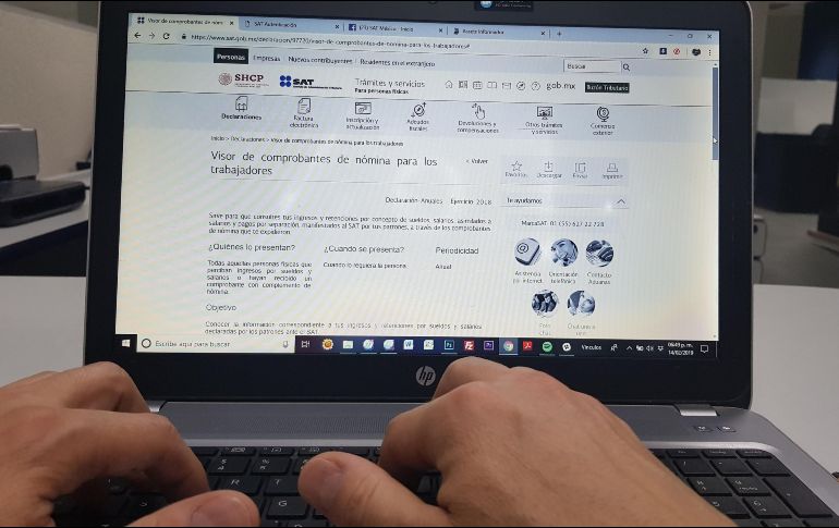 El SAT recomienda que, por seguridad, no se ponga como contraseña datos del Registro Federal de Contribuyentes (RFC). EL INFORMADOR / ARCHIVO