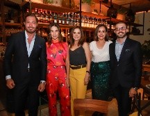 Yuri Zatarain, Sofía Basave, Marcela Espinosa, Lucía Espinosa y Bryan Soto. GENTE BIEN JALISCO/Antonio Martínez