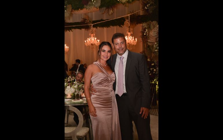 Florencia Maycote y Alejandro Gallardo. GENTE BIEN JALISCO/Marifer Rached