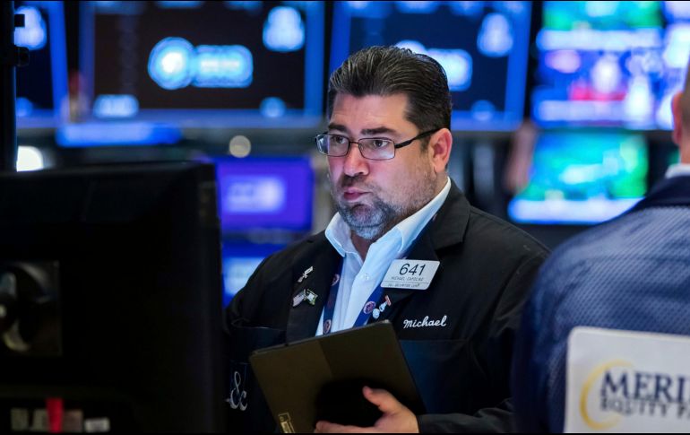 Entre las treinta cotizadas del Dow Jones, destacó la fuerte subida de Salesforce del 9.87 por ciento. AP/C. Crow