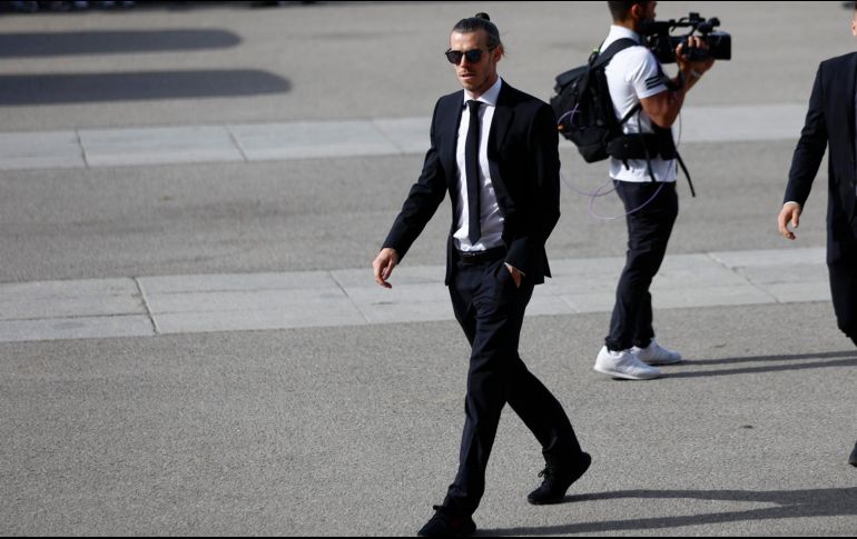 Bale, primer británico en ganar la Champions en cinco ocasiones, se despidió con una carta del Real Madrid, equipo en el que jugó desde 2013. EFE / R. Jiménez