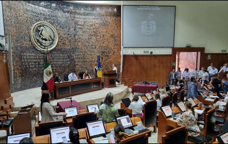 El Poder Legislativo se instauró en jurado de sentencia y avaló la propuesta de la Comisión legislativa de Responsabilidades. EL INFORMADOR / R. Rivas