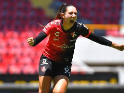 “Boyi”, quien también es conocida como la “Doctora del Gol”, fue la mejor artillera de Atlas en el Clausura 2022. IMAGO7