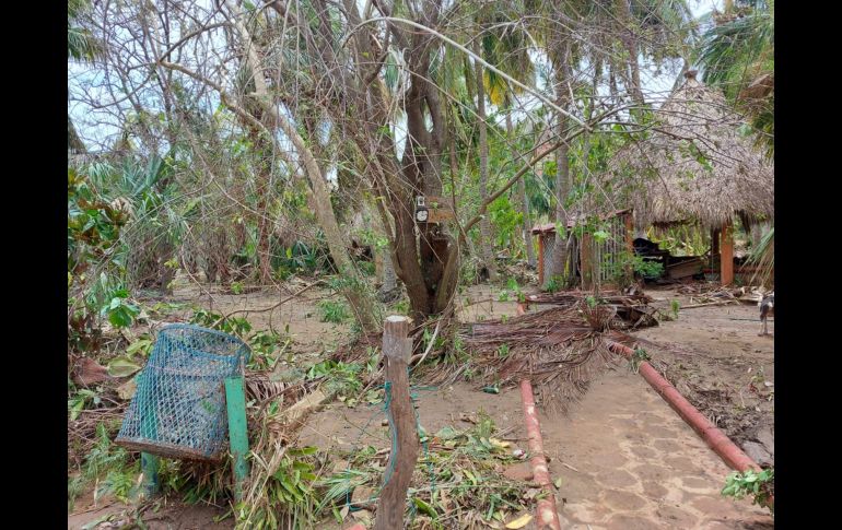 Imágenes desoladoras que dejó el huracán 