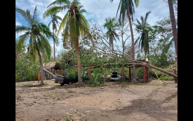Imágenes desoladoras que dejó el huracán 