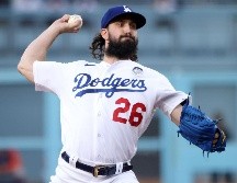 Tony Gonsolin ha concedido dos carreras o menos en sus 10 aperturas y rebajó ayer a 1.59 su efectividad. AFP / K. Mulcahy