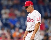 Se esperaba que los Phillies compitieran por el banderín de la División Este de la Liga Nacional, pero con marca de 22-29 se encuentran actualmente 12 juegos detrás de los líderes divisionales New York Mets. AP / ARCHIVO