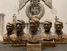 Imagen Ilustrativa de objetivos del régimen nazi, entre ellos bustos de Adolf Hitler. EFE/ARCHIVO