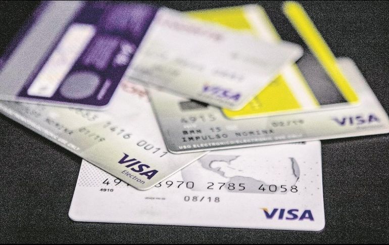 Las tarjetas son una herramienta financiera y se recomienda un buen uso. EL INFORMADOR/Archivo