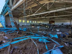 Los ataque aéreos de Rusia siguen destruyendo puntos estratégicos de Ucrania. EFE/S. Kozlov