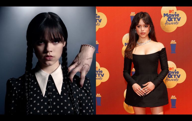Jenna Ortega será la protagonista de la próxima serie “Merlina”, donde se pondrá en los zapatos del famoso personaje de “Los Locos Addams”. AFP/Michael Tran