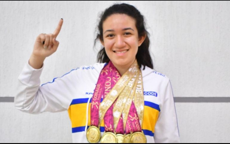 Paula se alzó como la reina del ajedrez y sumó tres oros para Jalisco, que lidera el medallero de la olimpiada nacional. CORTESÍA/Conade