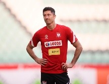 En Champions League, Robert Lewandowski es el tercera máximo goleador de la historia, igualado con Karim Benzema y detrás de Cristiano Ronaldo y Lionel Messi. EFE / L. Szymanski