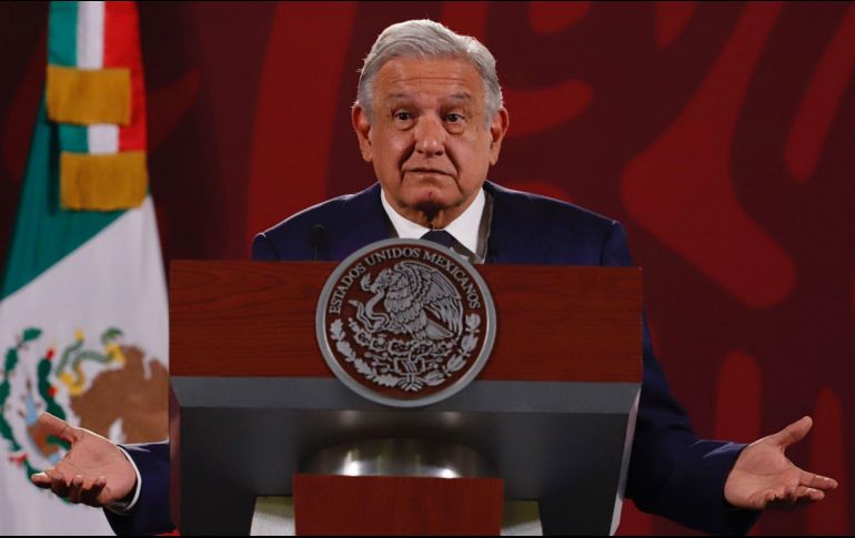El Presidente López Obrador dijo que la democracia necesita partidos, organizaciones políticas y oposiciones fuertes no paleras. SUN / B, Fregoso.