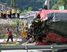 Hasta el momento se desconoce cómo sucedió el accidente entre un camión y un tren en Bulgaria. AFP/K. Joensson