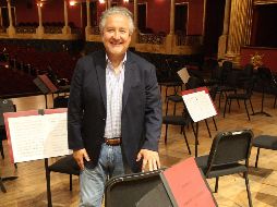 Para Guzmán, que se manifestó “contento” de regresar a “mi casa”, este programa constituye “un reto instrumental” que se complementa con ‘El mar’, de Claude A. Debussy. EL INFORMADOR / A. Camacho