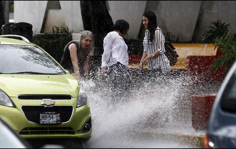 Ya se han presentado algunas lluvias en la ZMG. EL INFORMADOR/ARCHIVO