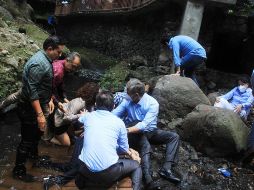 La tarde de ayer martes, se cayó un puente colgante de un parque en Cuernavaca y al menos 20 personas resultaron lesionadas. EFE / ARCHIVO