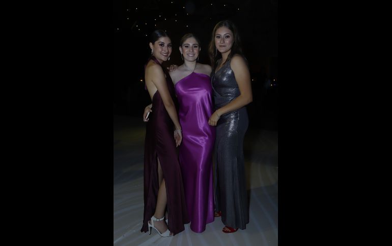 Vanessa Cabrera, Sofia Saldaña y Renata Álvarez. GENTE BIEN JALISCO/Claudio Jimeno