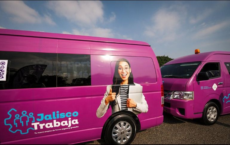 También habrá una caravana que visitará los 125 municipios de Jalisco para apoyar a la ciudadanía a crear su currículum en jaliscotrabaja.com.mx. ESPECIAL / Gobierno de Jalisco