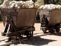 Imagen ilustrativa de carros mineros. NTX/ARCHIVO