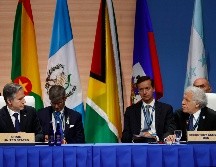 Iniciaron los trabajos en la Cumbre de las Américas. EFE/A. Valdés